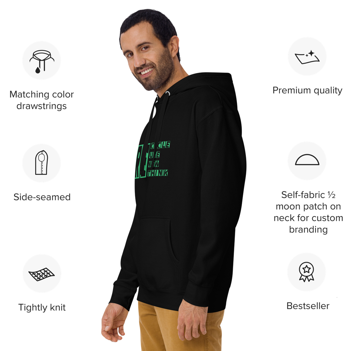 Recycle Reuse Renew RethinkUnisex Hoodie | eBay
