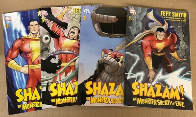 SHAZAM!: MONSTER SOCIETY OF EVIL COMPLETE MINISERIES (2007) DC; Jeff Smith; New