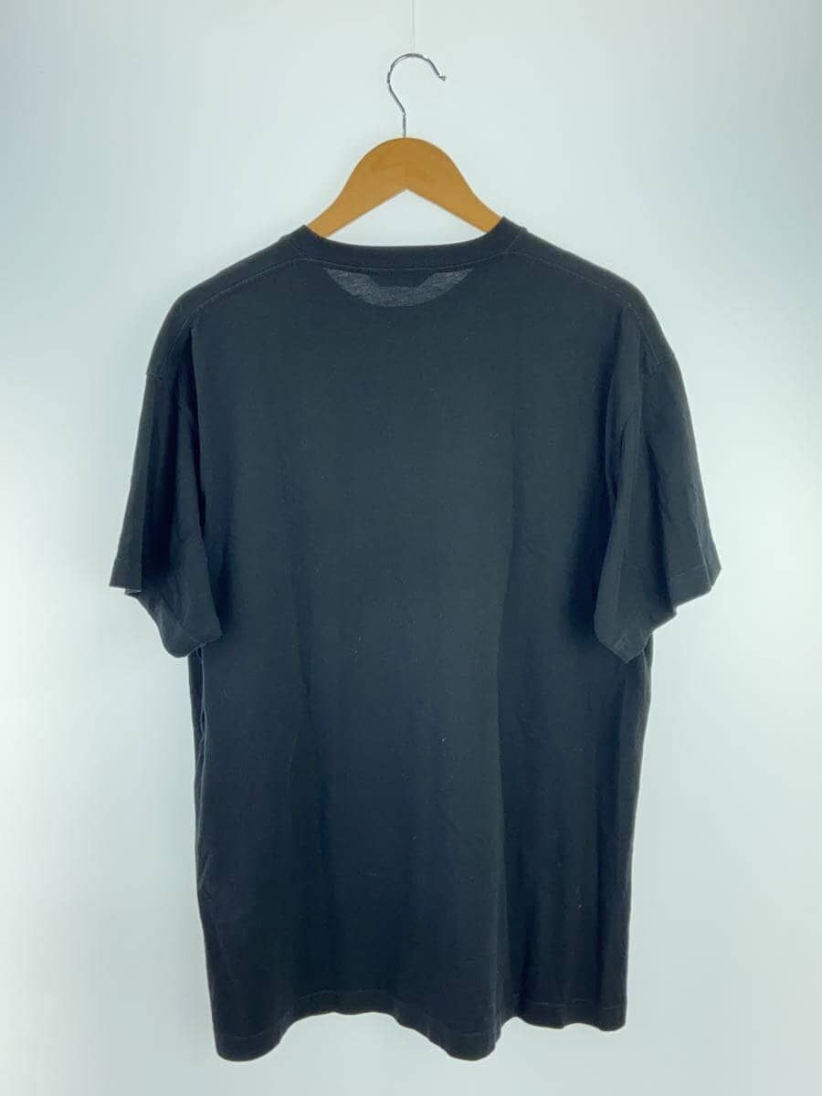 BALENCIAGA T SHIRT SMALL LOGO PRINT S COTTON BLACK JP57 2021 BALENCIAGA T SHIRT SMALL LOGO PRINT S COTTON BLACK JP57 2021