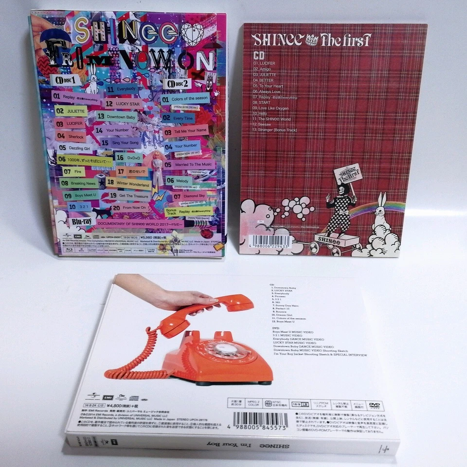 CD+DVD+BD SHINee Japan Album Set of 3 First Limited Edition I'm your boy BEST - Image 2 of 4