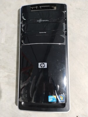 HP Tower Faceplate, CASETEK H-1663, BAYER LUSTRAN 650, Black, CHIMEI ABS PA757