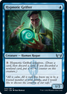 x4 Hypnotic Grifter U MTG Streets of New Capenna M/NM, English