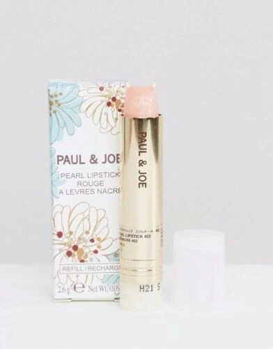 PAUL & JOE Cat Lipstick Refill - Limited Edition - 402 Pearl Lipstick New in Box