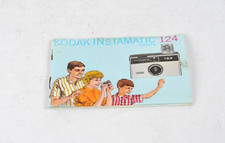 Vintage Original KODAK INSTAMATIC 124 CAMERA MANUAL INSTRUCTIONAL BOOKLET