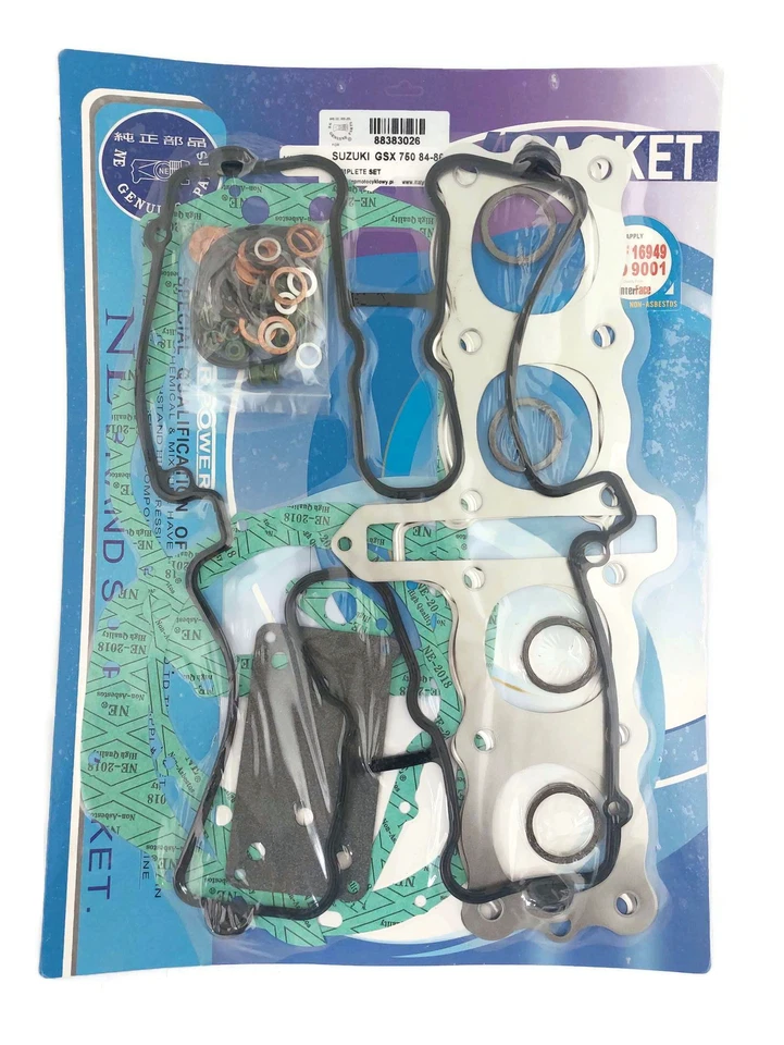 Engine Gasket Set Gasket Set complete for Suzuki GSX 750 EF GSX 750 ES Gasket Set - Image 4 of 4