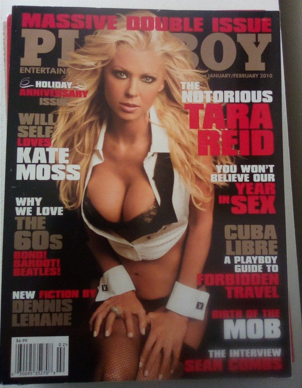 Playboy 2010 11 issues Full Year Tara Reid Natasha Alam Kelly Brook Sasha Grey