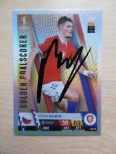 Patrik Schick Autogramm signed TC Topps Euro 2024 "Czechia"