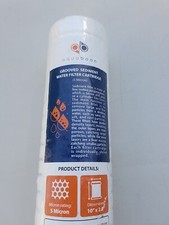 Grooved Sediment Water Filter 5 Micron 10" x 2.5" for any RO unit by Aquaboon
