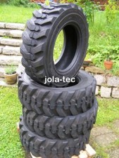 4x REIFEN 12-16.5 für Radlader Kompaktlader Bobcat & Co.