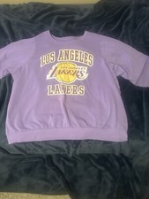 Purple Lakers Sweater Sz L