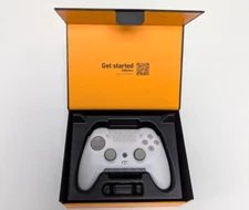 SCUF ENVISION PRO Wireless PC Gaming Controller -White Gray (Missing Dongle)