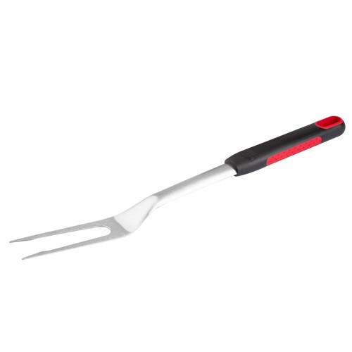 Steel BBQ Tool Set with Soft Grip Handles-3 Pcs,Include Tong, Spatula,Fork - Picture 12 of 20