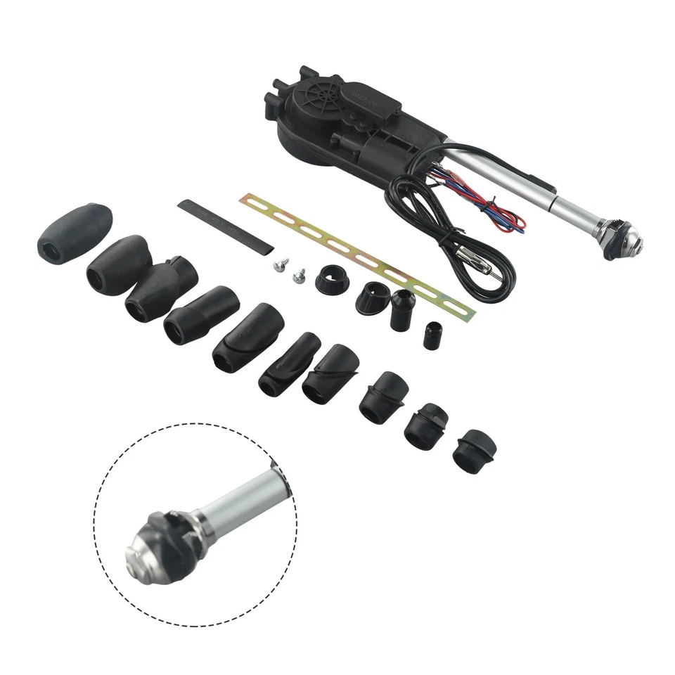 Kit de mástil de radio antena de alimentación para BMW E30 325i E28 533i E21 630CSi E23 E31 Foto 2 de 4