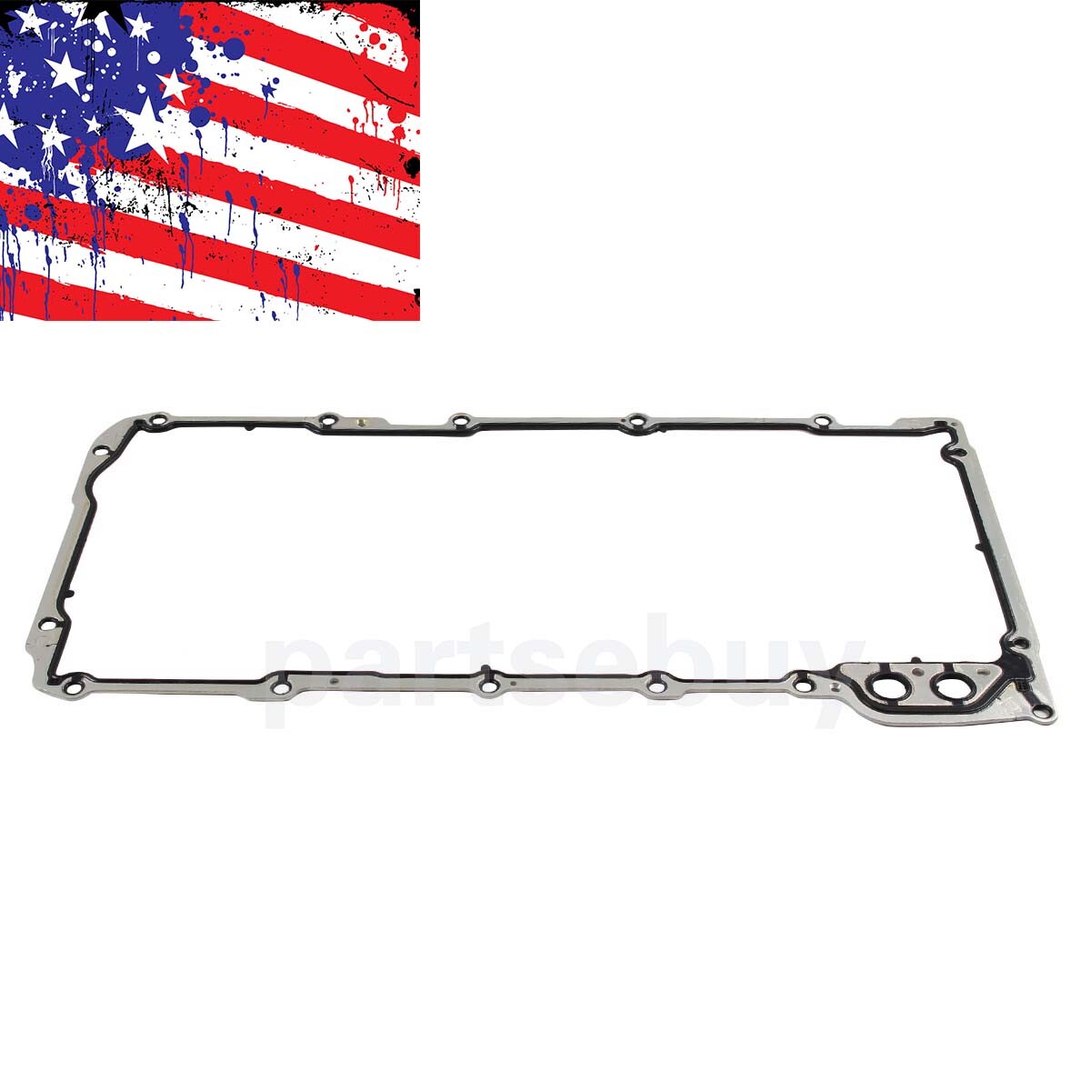 Oil Pan Gasket Fit 97-15 Buick Cadillac Chevrolet GMC Hummer 4.8L 5.3L 6.0L 6.2L - Foto 6