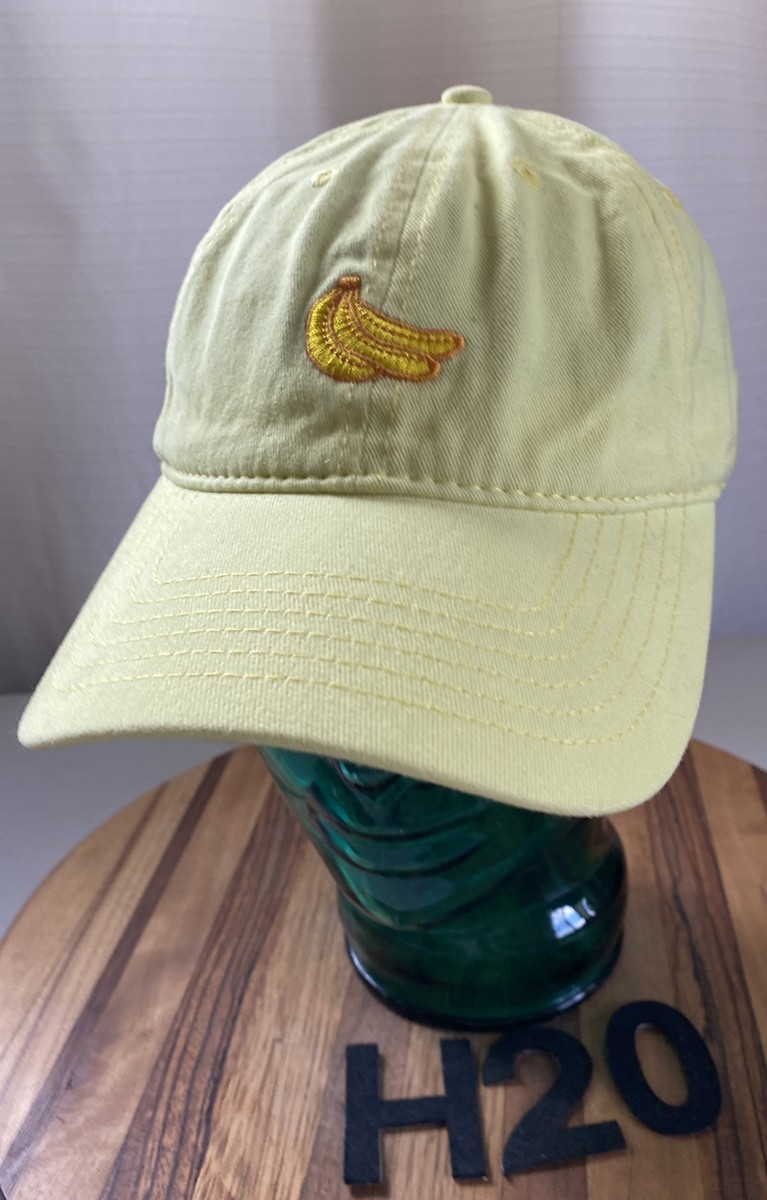NWOT WOMENS OLE HENRIKSEN MAKEUP SKIN CARE HAT YELLOW ADJUSTABLE