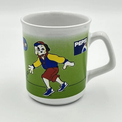Vintage 1990s Megabowl Bowling Pepsi Coffee Mug Retro Collectible Cup - Image 1 of 4