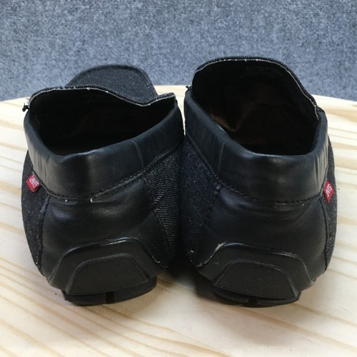 Levis Slippers Mens 11 Slip On Moccasins Black Canvas Comfort Moc Toe Low - 第 9/16 張圖片