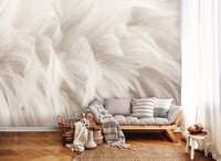 Consalnet Foto Tapete Wohnzimmer Wandbild 312X219 Cm Federn Tiermotiv Vlies
