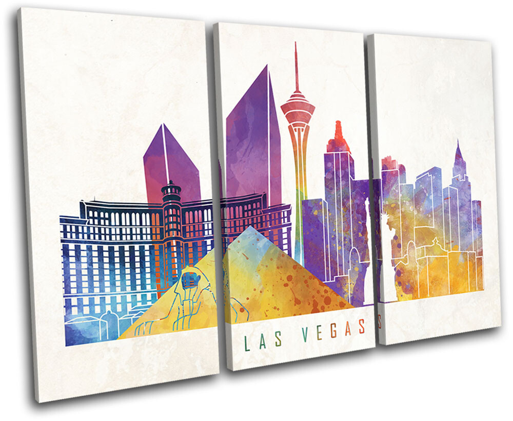 Grunge Skyline Art: Canvas Prints, Frames & Posters