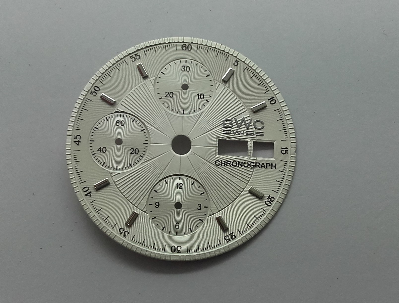 Cadran Valjoux 7750 chronographe BWC suisse de 30mm pour réparation montre ETA 7750 automatique