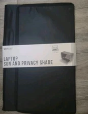 New Vivitar Laptop Sun and Shade Privacy-Fits up to 16" Folds flat for Travel s