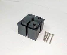 YAKATTACK BlackPack Pro 2" Foot Riser KIt by YAk Hobby - BLACk