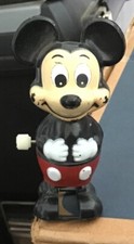 Disney Mickey Mouse Vintage Wind-Up Toy Figure TOMY 1977 Tested Working