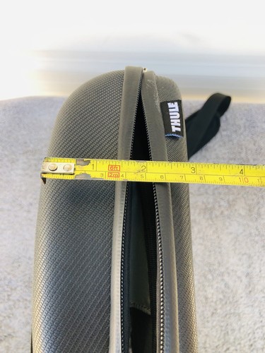 Thule Sweden MacBook Hard Laptop Carrying Case Black W/ Strap, 13”x9”x3” - Picture 9 of 9