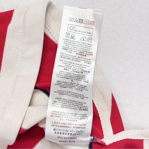 Stella McCartney Kids Striped Smiley Patch Hoodie Shirt Size 12 - Picture 9 of 12