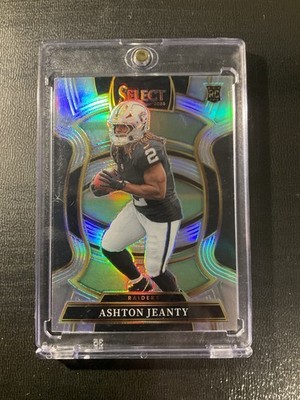 2025 PANINI SELECT FOOTBALL ASHTON JEANTY CONCOURSE SILVER PRIZM #4 (RC)