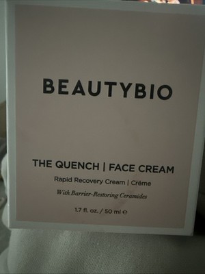 Beauty Bio The Quench Restoring Face Cream 1.7 fl oz 50 mL NEW
