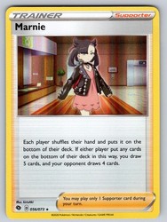 Marnie 056/073 Champion's Path Holo Rare Trainer