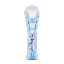 Frozen Sing Along Microphone Toy for Kids with Built-in Music and Flashing Li...