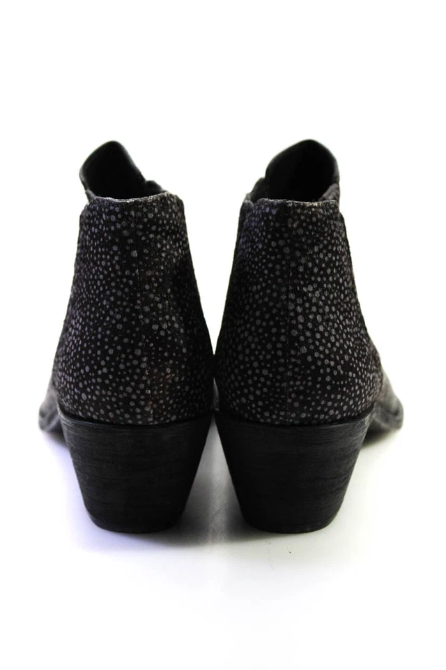 Botines Joie para mujer de piel con estampado animal marrón oscuro talla 38 8 Foto 3 de 4