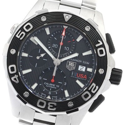 TAG HEUER CAJ2111 Aquaracer 500M Americas Cup Calibre 16 Chronograph Date Automa
