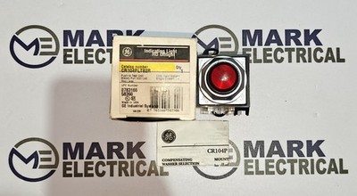 GE CR104PLT82R HEAVY DUTY INDICATING LIGHT COLOUR RED VOLTAGE 110VAC FAST SHIP