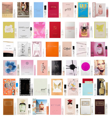 24 Women's Designer Perfume Sample Vials