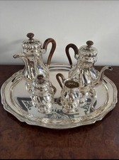 Teeservice 925 Sterling Silber Unbenutzt 2400g 2,4Kg Neuwertig