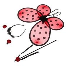 Ladybug Wings Costume Halloween Costumes Girls Antenna Headbands