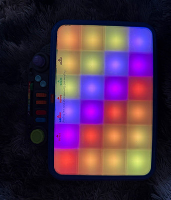 B. toys Electronic Light-Up Interactive Learning Activity Board for Ages 1-4