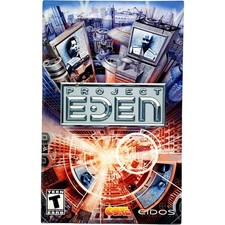 Manual Only Project Eden - Sony Playstation 2 Tested Authentic
