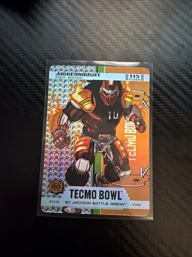 2026 Bo Jackson Battle Arena TECMO BOWL - Judkernaught Fire Endzone BF