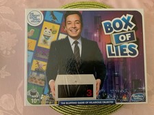 Box of Lies: Bluffing Game of Hilarious Objects Jimmy Fallon Tonight Show Sealed