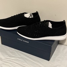 Women  s Cole Haan 2 ZeroGrand Stitchlite Size 8.5B - Black / White - New In Box