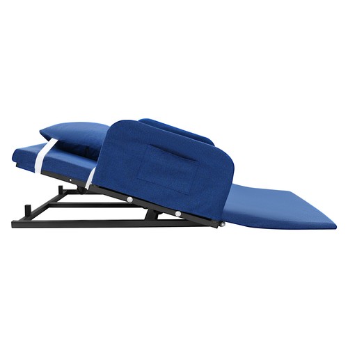 Schienale Letto Ausiliario Sollevabile Elettrico Regolabile Schienale Blu 55W 110V - Foto 7 di 18