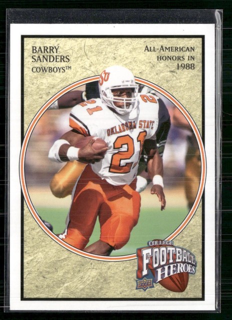 2013 Upper Deck #BS-6 Barry Sanders College Football Heroes: Barry Sanders