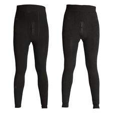 Herren-Thermohose mit Fleece gef&uuml;tterte Leggings Nahtlose Thermounterw&auml;sche