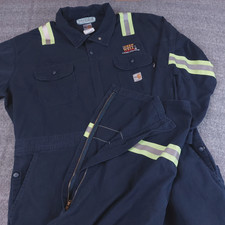 Carhartt FR Hi-Vis Reflective Coveralls Men's 2XL SH Workwear