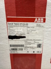 NEW ABB SACE Tmax XT5S 400  600V   400amp 3Pole Ekip Dip  LS/I