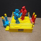 VINTAGE Rock Em Sock Em Robots Game Tested, Works No Box